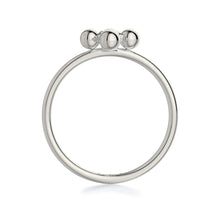 Single Diamond Cross Ring F329-YG4