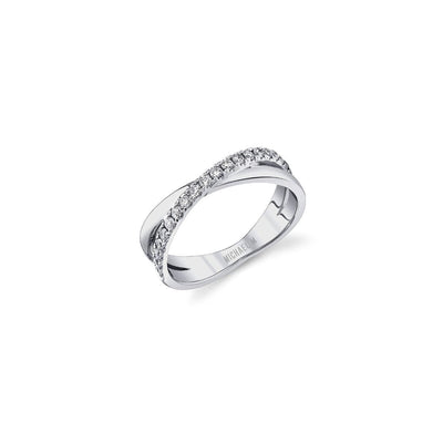 Tetra Diamond Crossover Ring