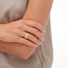 Tetra Double Pavé Band B362