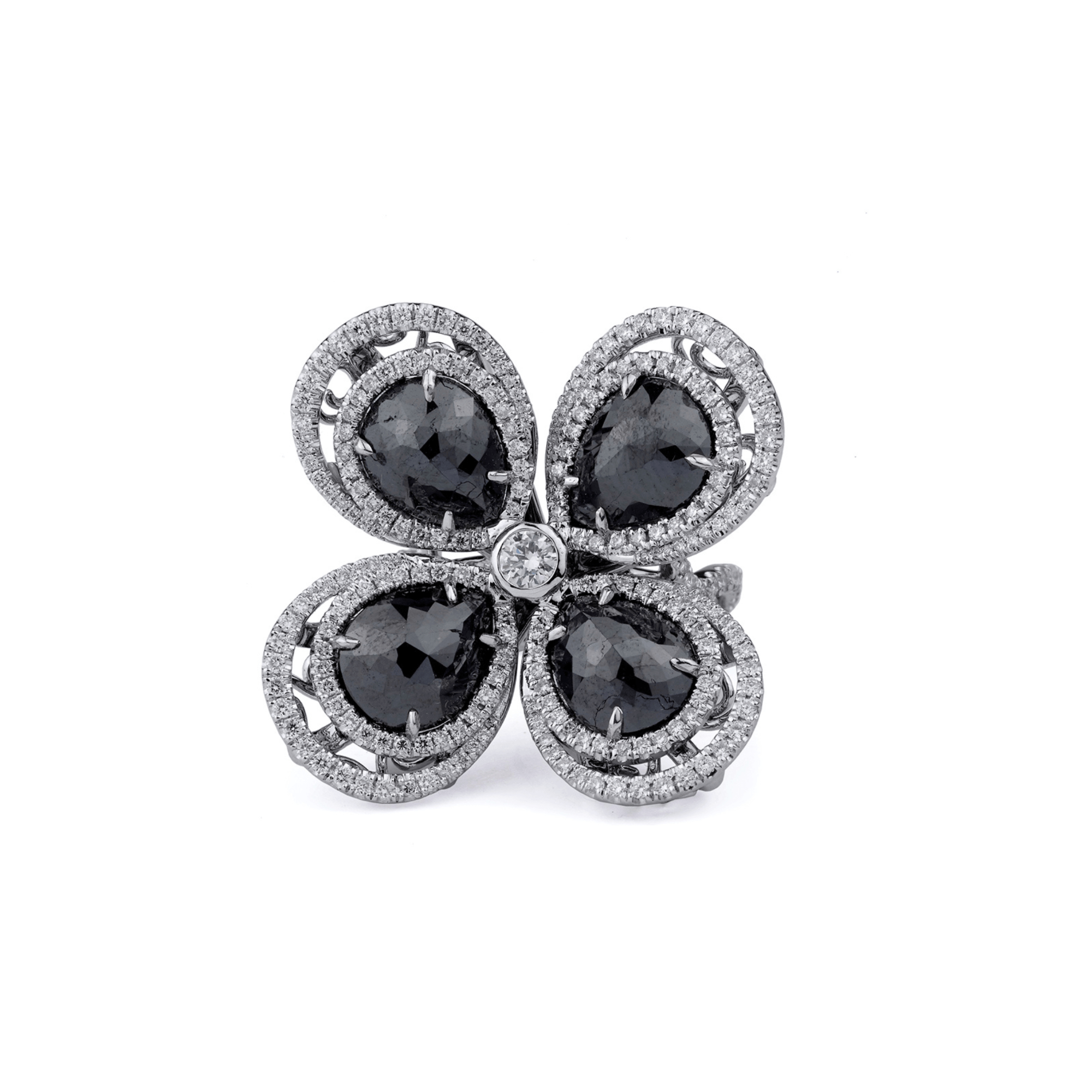 black-diamond-floral-ring