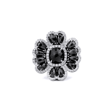 black-diamond-petal-ring