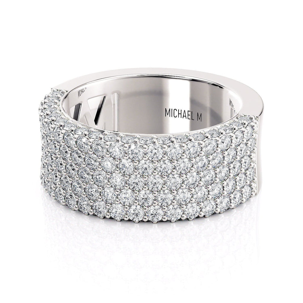 Europa Halved Diamond Band B540