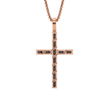 box-black-diamond-cross-pendant