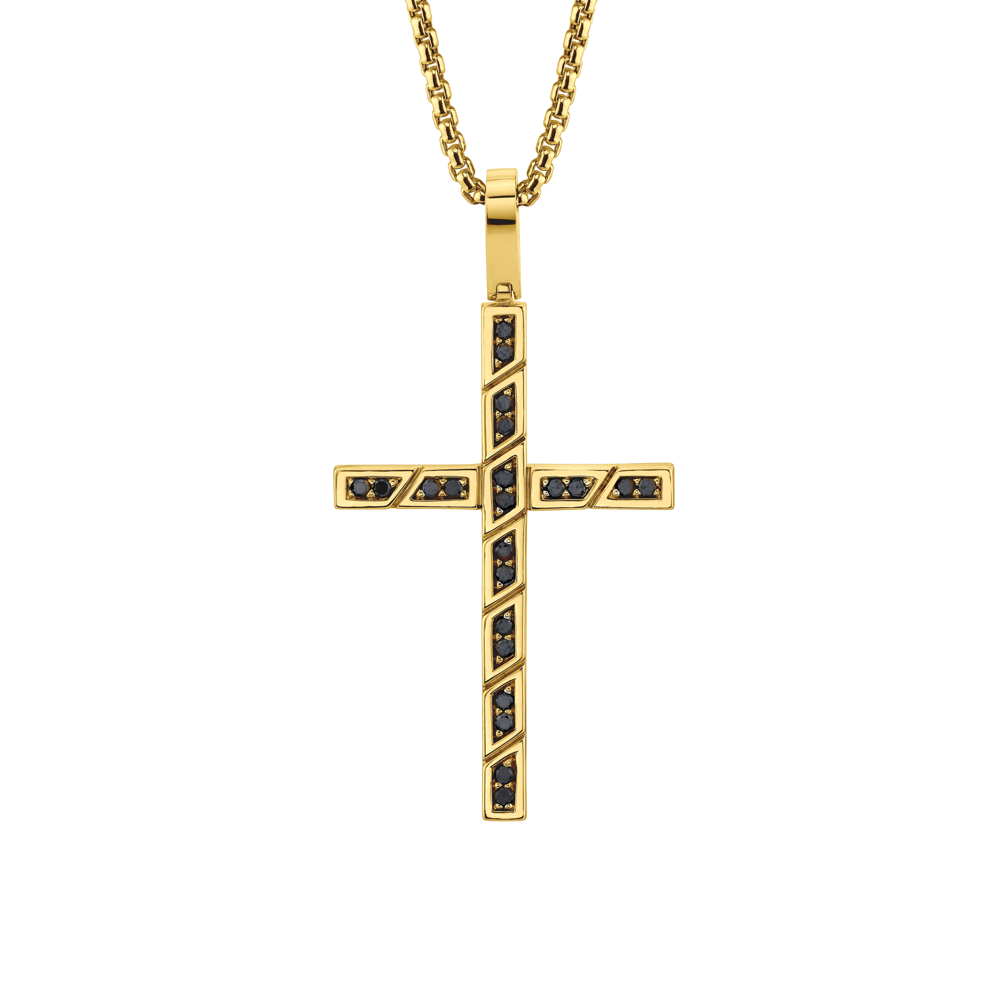 box-black-diamond-cross-pendant