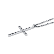 box-black-diamond-cross-pendant
