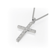 box-diamond-cross-pendant