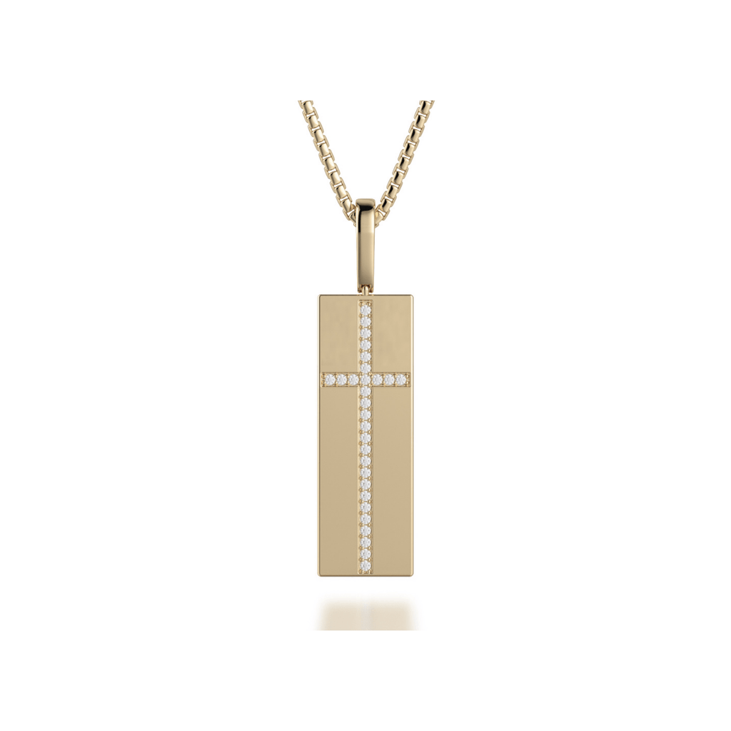 diamond-cross-tag-necklace