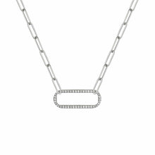 Pave Singleton Necklace CN356