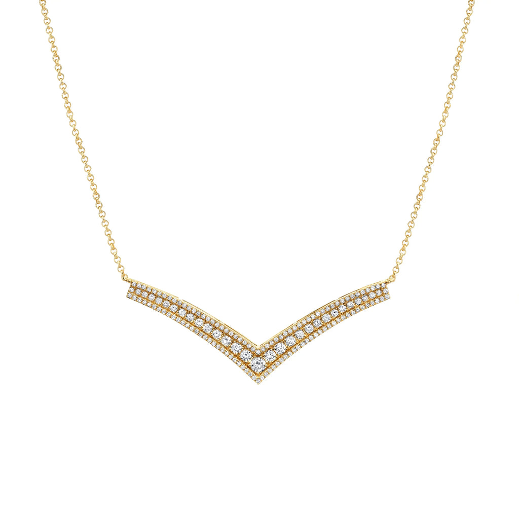 Europa Chevron Necklace CN399