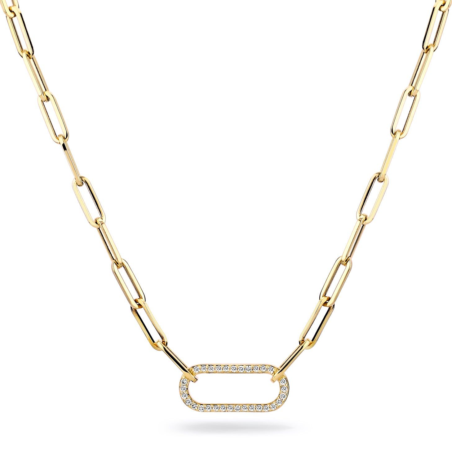 small-pave-link-necklace