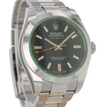Rolex Milgauss Green Crystal Model 116400V