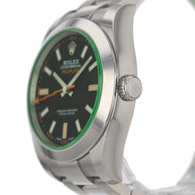 Rolex Milgauss Green Crystal Model 116400V