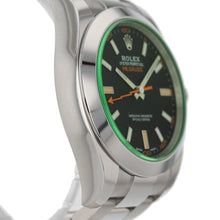 Rolex Milgauss Green Crystal Model 116400V