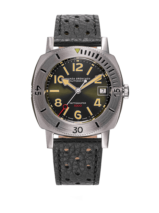 Nivada Numerals Date - Depthmaster Green 14103A10