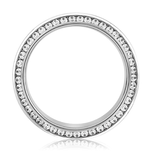 A.Jaffe Wedding Bands Modern Profile Channel Set Men's Diamond Band BB0131E-6/110