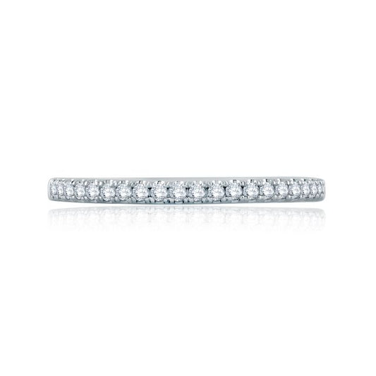 A.Jaffe Stackable Rings French Pavé Half Circle Stackable Band WR1044/16
