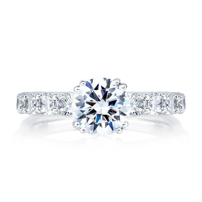 A.Jaffe Engagement Rings Timeless Classic Shared Prong Engagement Ring MES078/20