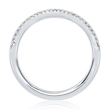 A.Jaffe Stackable Rings Curved Diamond Wedding Band WRC1254HB/13