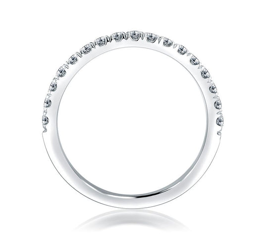 A.Jaffe Stackable Rings Empire Legacy Diamond Halfway Band WR0906/50