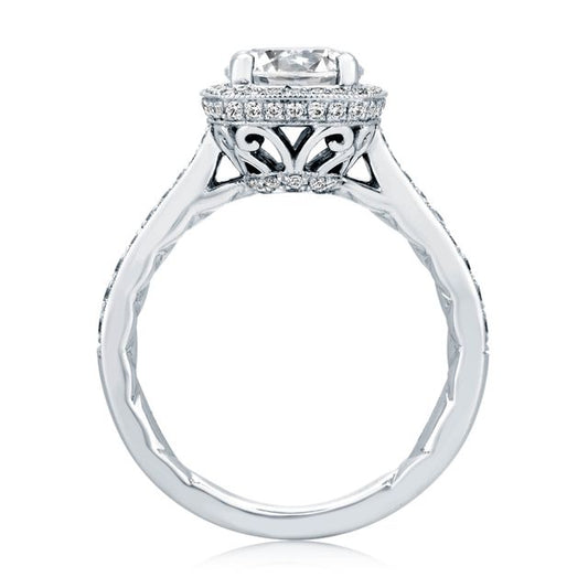 A.Jaffe Engagement Rings Ornate Basket Halo Engagement Ring ME2052Q/139