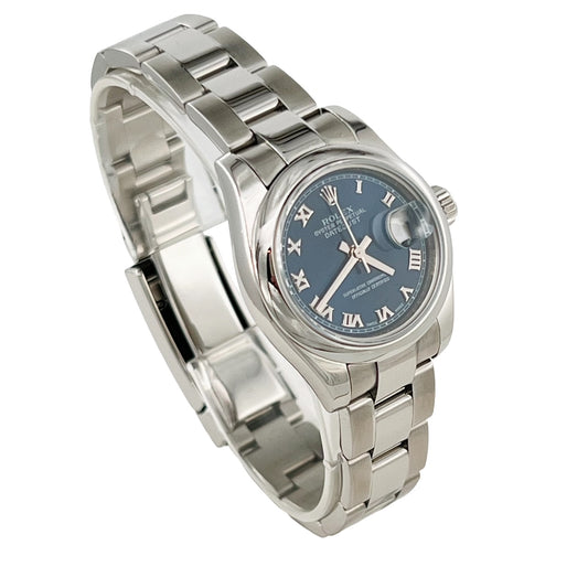 Rolex Lady Datejust 26MM Blue Roman Dial