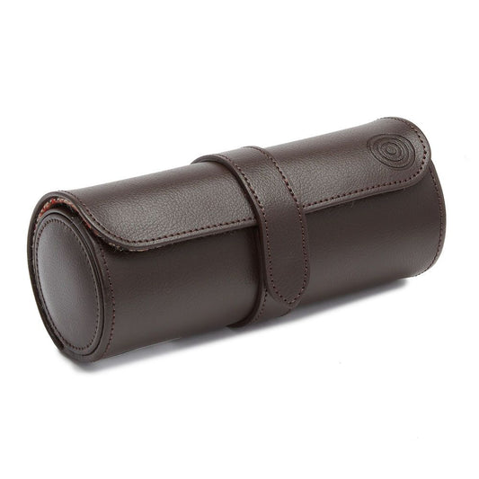 Wolf WM Brown Watch Roll with Cigar Case 800685
