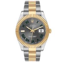 Rolex Datejust II 41 Wimbledon Dial 18k Yellow Gold & Steel Ref: 116333