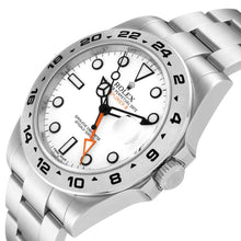 Rolex Explorer II 42 White Polar Dial Orange Hand Steel Mens Watch, Box Card 216570