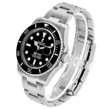 Rolex Submariner Steel Black Ceramic Bezel Mens Watch 126610