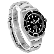 Rolex Submariner Steel Black Ceramic Bezel Mens Watch 126610