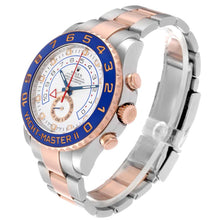 Rolex Yachtmaster II Steel & Rose Gold Mens Watch 116681