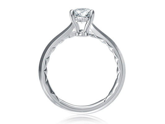 A.Jaffe Engagement Rings Oval Solitaire Diamond Engagement Ring MECOV2211Q/131