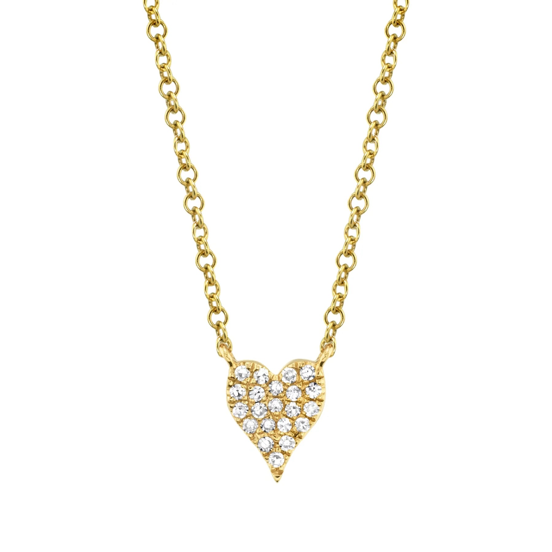 Diamond Heart Necklace 4690123