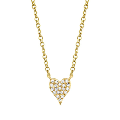 Diamond Heart Necklace 4690123