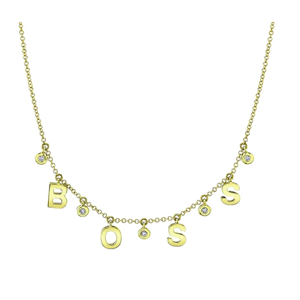 Boss Diamond Necklace 4690091
