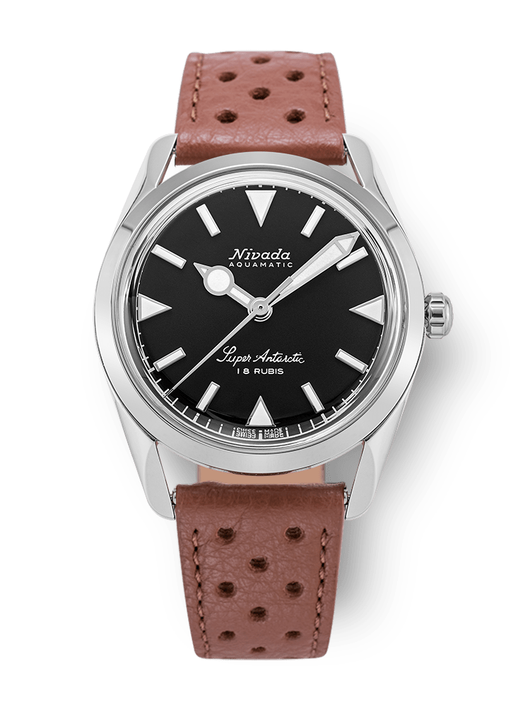 Nivada Super Antarctic 35Mm - Black White Luminova 35014M41