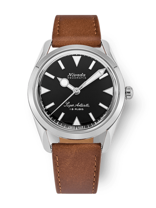 Nivada Super Antarctic 35Mm - Black White Luminova 35014M16