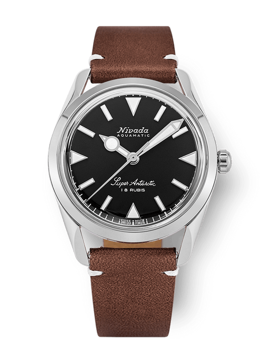 Nivada Super Antarctic 35Mm - Black White Luminova 35014M14