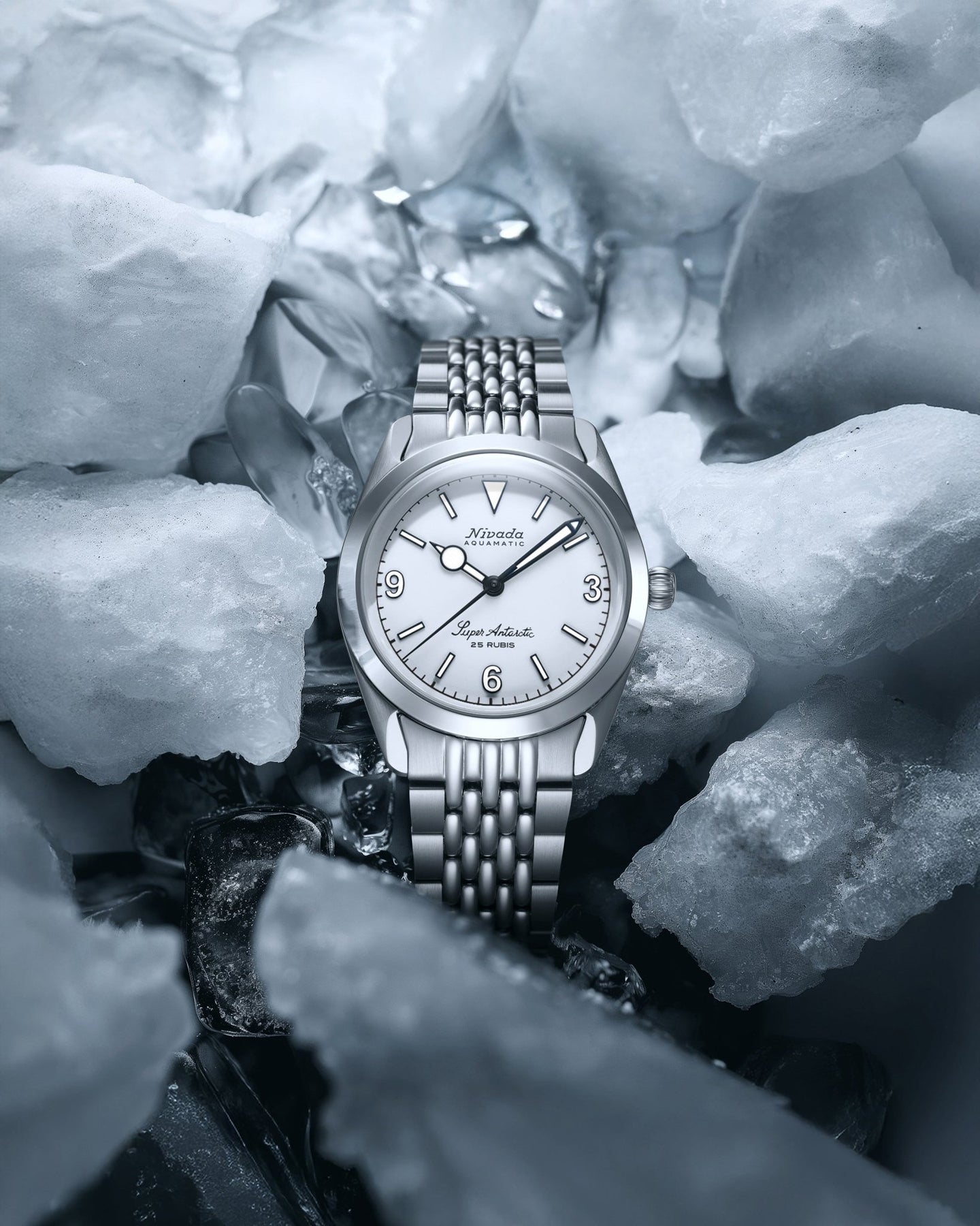 Nivada Super Antarctic White 3.6.9 - White Luminova 32067A04