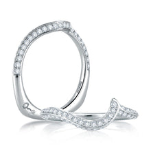 A.Jaffe Wedding Bands Signature Diamond Swirl MRS322/37