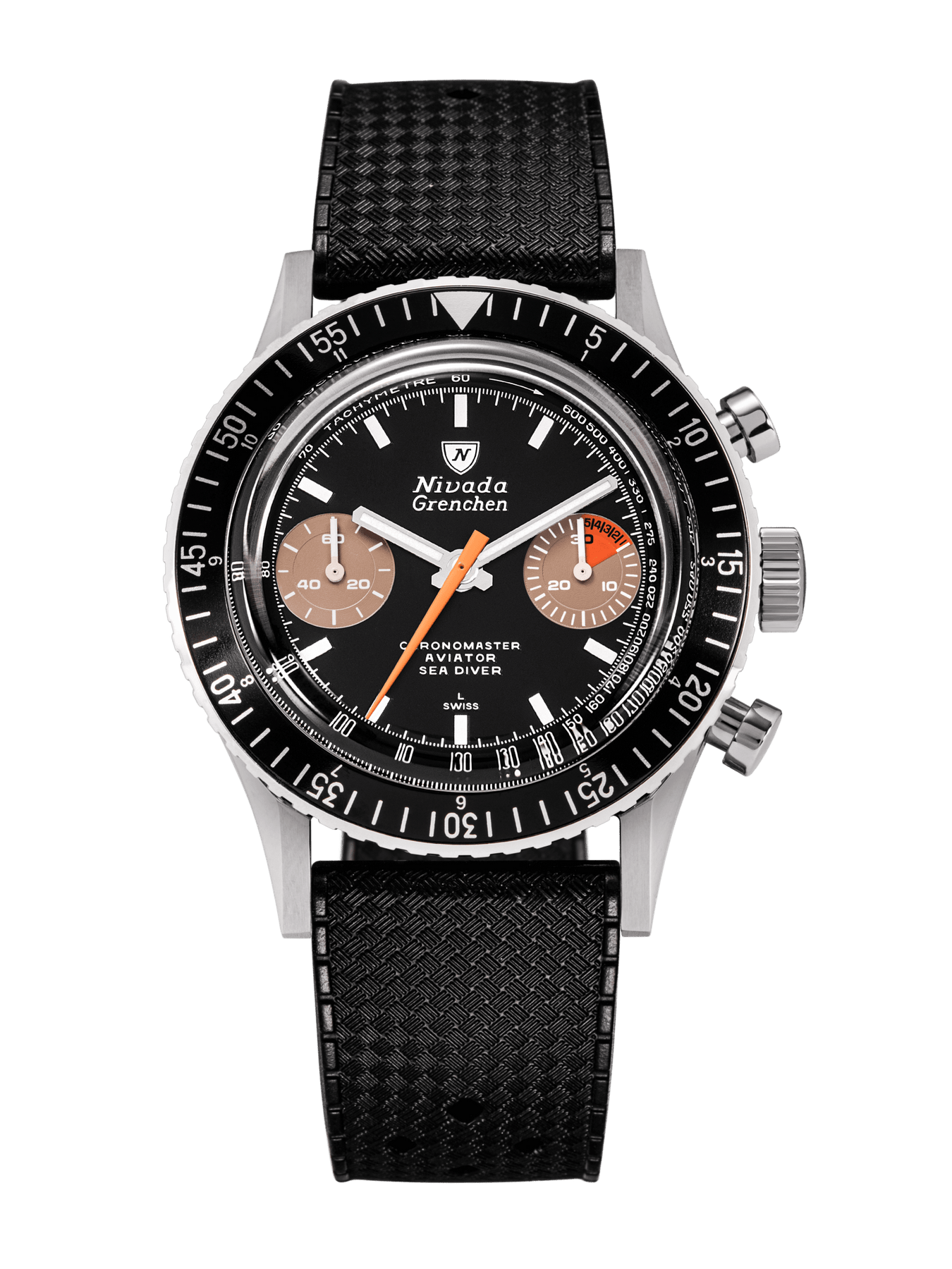 Nivada White Orange Boy Inter.Bezel - Manual 86012WM01LC