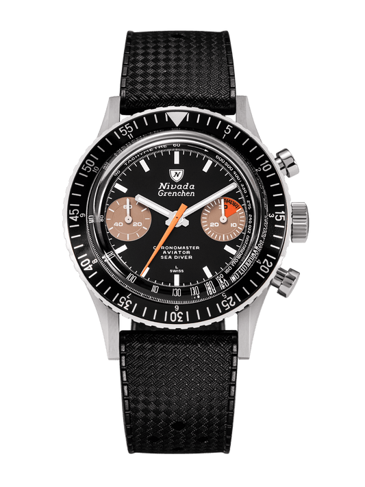 Nivada White Orange Boy Inter.Bezel - Manual 86012WM01LC