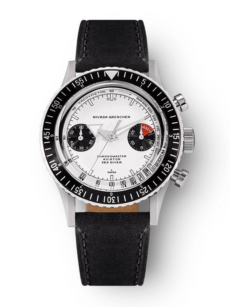 Nivada White Panda Inter.Bezel - Manual 86010WM03LC