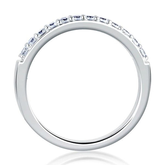 A.Jaffe Wedding Bands Classic Prong Set Band MR1353/30