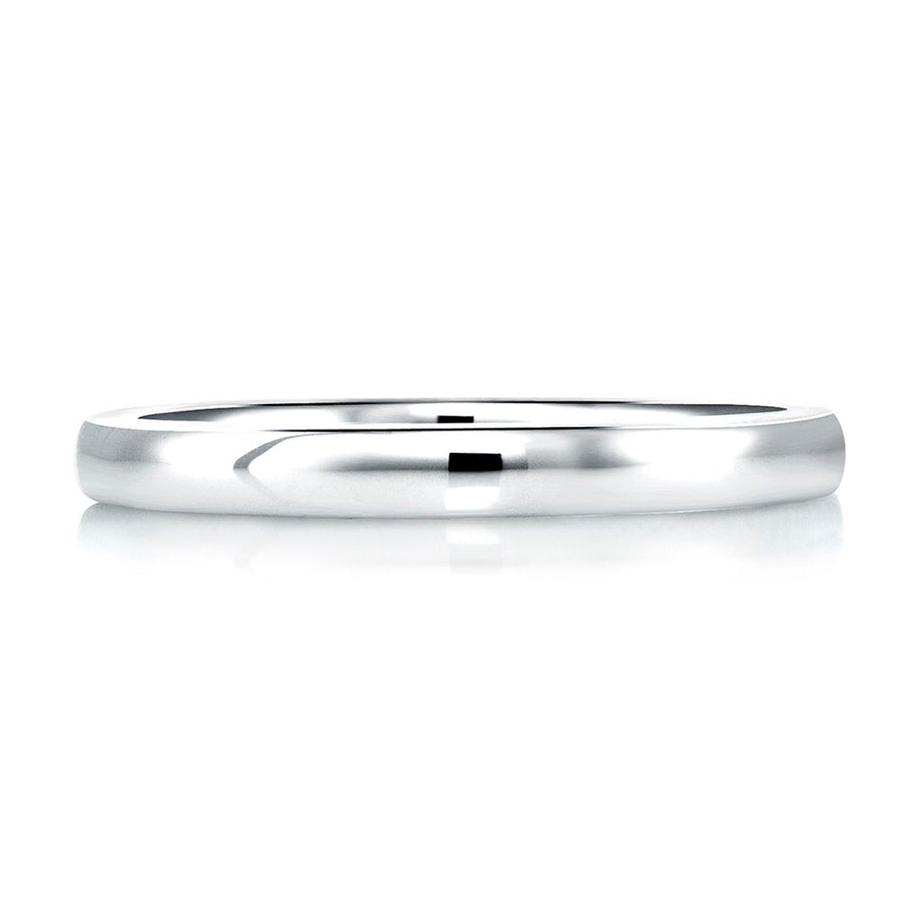 A.Jaffe Wedding Bands Simple Classic Signature Band MRS166/PL