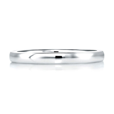 A.Jaffe Wedding Bands Simple Classic Signature Band MRS166/PL