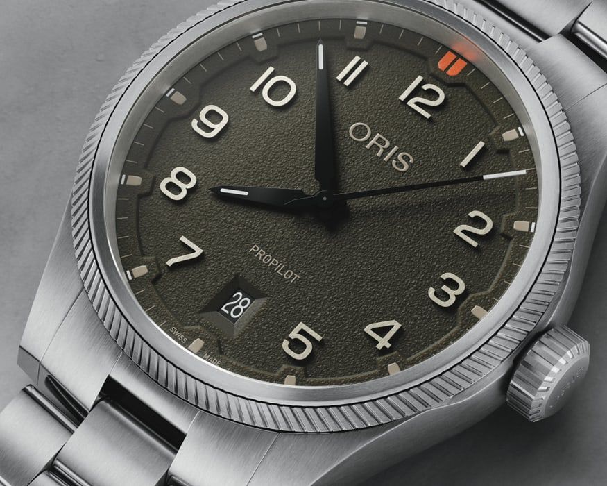 Oris ProPilot Date Automatic Watch 01 733 7805 4167-07 8 20 04LC