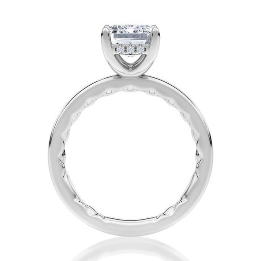 A.Jaffe Engagement Rings Classic Solitaire Emerald Center Diamond Engagement Ring MECEC2959Q/207B