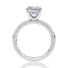 A.Jaffe Engagement Rings Classic Solitaire Emerald Center Diamond Engagement Ring MECEC2959Q/207B